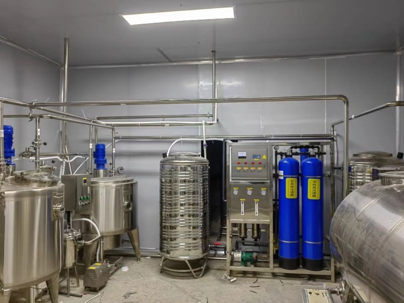 Fresh juice filling machine production line