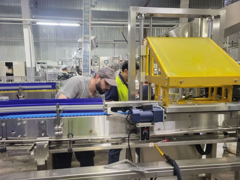 Russia 9,000 Cans/Hour Beverage Production Project 2 Russia canned beverage production line