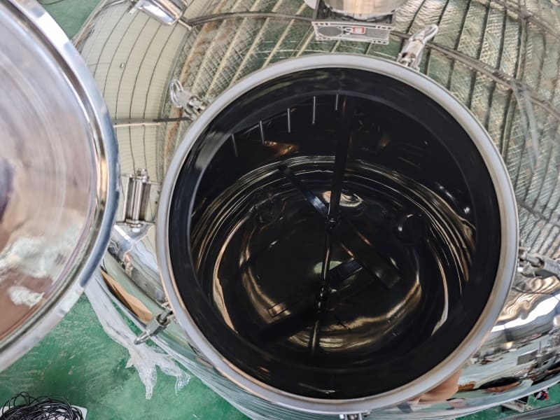Fermentation tank stainless steel interior