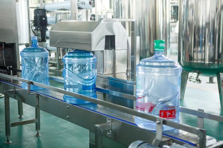 Automatic 5 gallon water filling machine and 20L bottled water production line