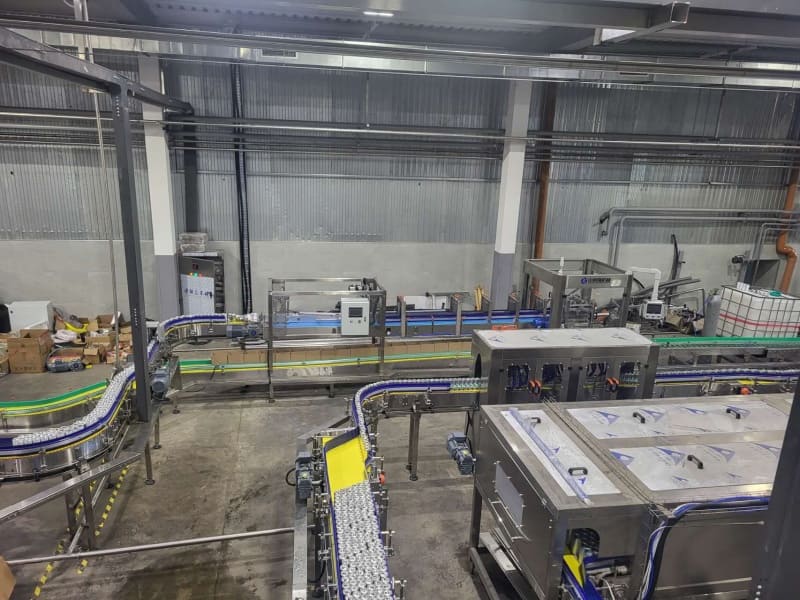 Russia 9,000 Cans/Hour Beverage Production Project 7 Complete canned beverage production line