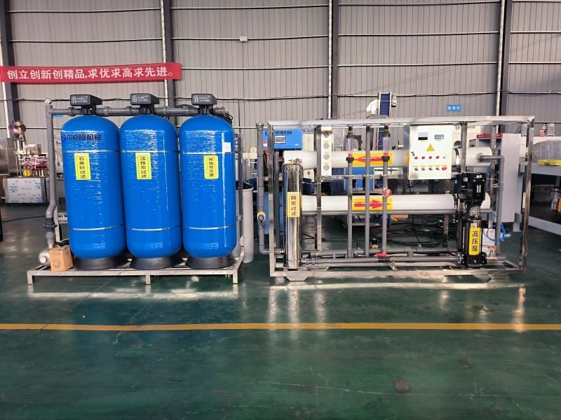 Water Purification Systems 1 Water purification system with reverse osmosis equipment