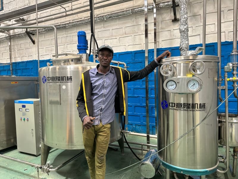 Juice production line project