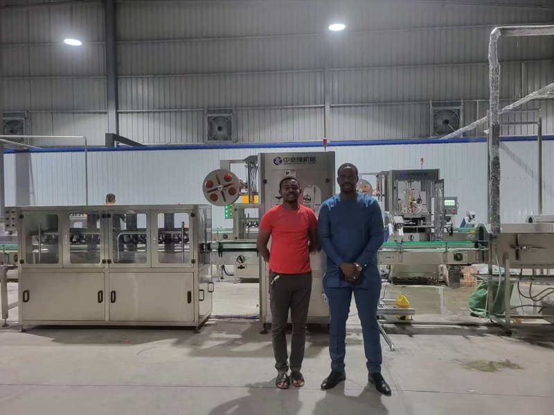 Customer Visits & Global Exhibitions 3 International customers visiting beverage machinery factory