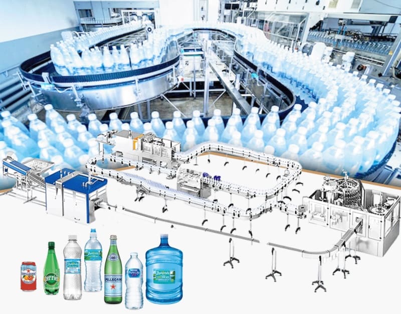 Complete Mineral Water Production Line Solutions 1 Mineral water production line