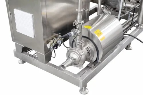 CIP cleaning system electric heating tube