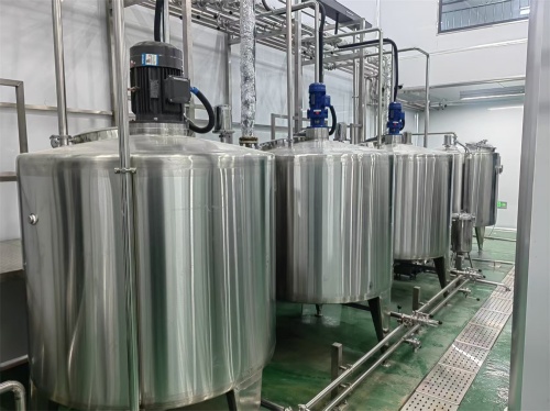 CIP cleaning system centrifugal pump beverage processing equipment