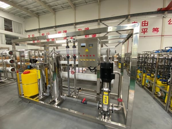 A water purification system is used in a Russian tea beverage project